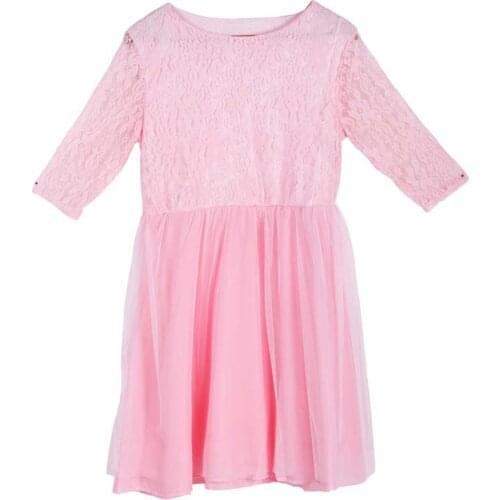 Autumn Winter Mini Dress Half Sleeve Waist Bandage Lace Mesh Hollow Out Ball Gown Elegant Dresses For Women