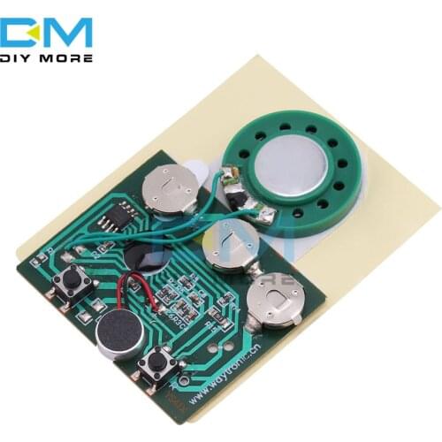 30S Sound Voice Music Recorder Board Photosensitive Sensitive Key Control Programmable Chip Audio Module for Greeting Card DIY