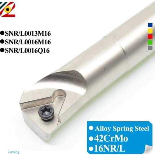 CNC Lathe Turning Tools Internal Thread Toolholder SNR SNL SNR0013M16 SNR0016M16 SNR0016Q16 Carbide Inserts 16NR 16NL AG60 AG55