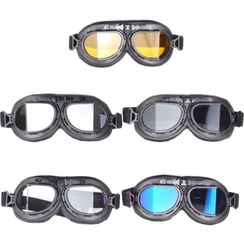 Universal Fashion Motorcycle Glasses Trendy Dust Proof Glasses Anti-Wind Motocross Racing Eyewear Moto Folding Goggles Gears