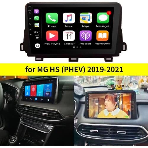 10 Inch Car Video Players Android 10 Navigation Multimedia Car Audio Stereo Carplay For MG HS Phev 2019-2021 Head Unit