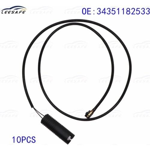 10PCS 34351182533 Brake Pad Sensor for BMW 3 E36 Z3 Roadster Coupe Brake Pad Wear Warning Contact Sensor Rear Disc 34351182533