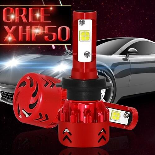 2pcs XHP 50 70 Chip Car headlight H7 Led H4 Bulbs H8 H9 H11 HB3 HB4 Headlights 120W 19200LM 12V Automobiles 9005 9006 bulb lamp