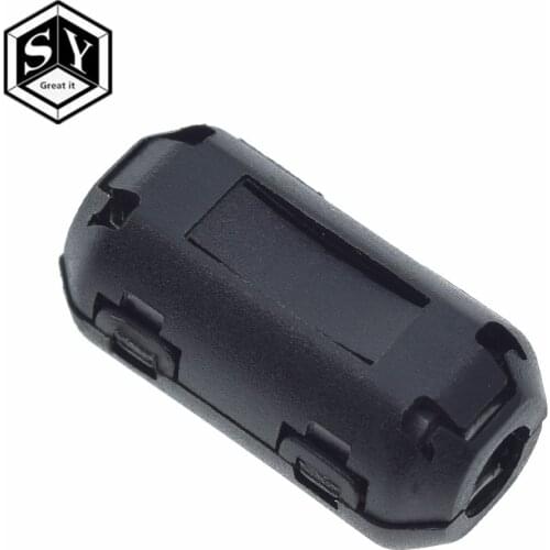5mm Clip-On Ferrite Ring Core Noise Suppressor For EMI RFI Clip Cable Active Components Filters