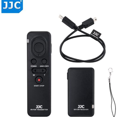 JJC RMT-VP1K RM-VPR1 Wireless Remote Control Controller for Sony ZV1 A7RIV A7SIII A7II A6000 A6300 A6500 RX10II RX100IV FDR-AX30