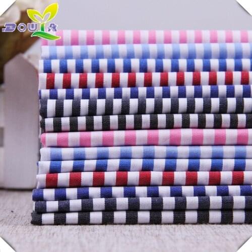 Cotton coloured fabric, multicolor, high density, high density spring and summer womens wear shirt fabric spot wholesale