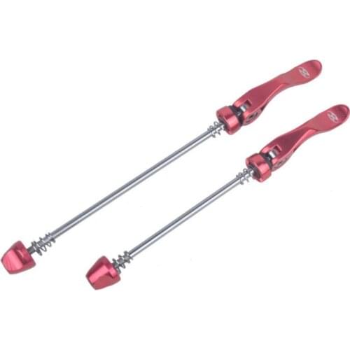 Mountain Bicycle Wheel Hub Skewers Front Rear Quick Release Lever