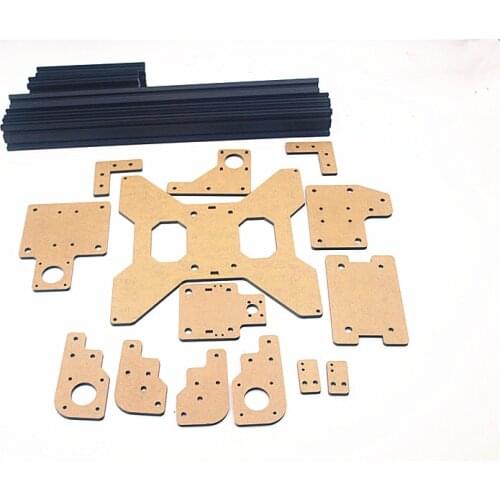 Acrylic parts & extrusion frame kit for Sunning 3D printer part Laser cut partsTevo Tarantula