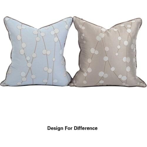 Simple Modern Geometric Fresh Pattern Bedroom Bedside Pillowcase Cushion Covers For Wedding Party Home Decor Pillow Cover
