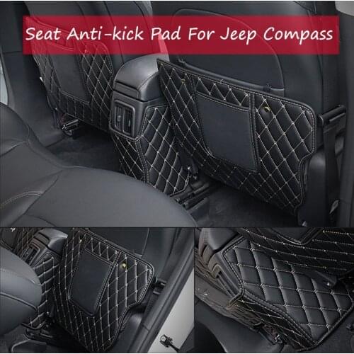 Car Door Anti-kick Pad Protective Sticker For Jeep Compass 2017 2018 2019 2020 Interior Modification Car Decoration