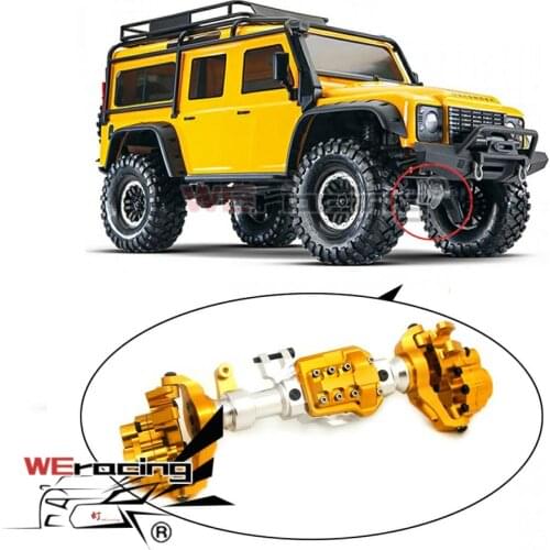 RS-RC TRX4 Aluminum Front and Rear Portal Axle Housing for 1/10 RC Crawler Car TRX-4 Axles Upgrade Parts