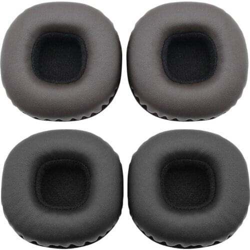 2pcs Replacement Earpad Leather Soft Foam Earmuff Simple Comfortable Practical and Durable for Marshall MID ANC Headset