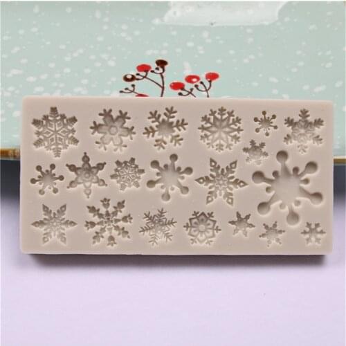 Mix Snowflake mold resin DIY Resin Crystal Epoxy Mold Christmas Snowflake Pendant Keychain Listing Jewelry Silicone Mold Sets