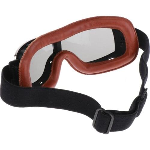 Retro Vintage Cruiser Motorcycle Scooter Helmet Goggles Dirt Bike Glasses #5