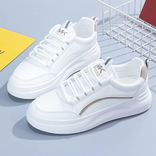 Tenis Feminino Women Tennis Shoes leather Soft Comfortable Sport Shoes Female Fitness Trainers Walking Sneakers Woman