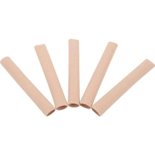 1PC 15cm Nylon Fabric Gel Tube Sleeves Cover for Hammer Toe Fingers Protector Separators Foot Care Tool