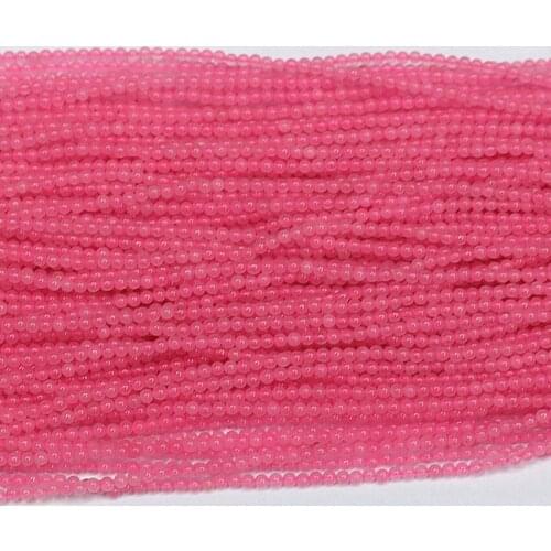 15 style mixed-stone round loose spacers beads 3mm calaite stone jades chalcedony spacers jewelry making findings 15inch B447