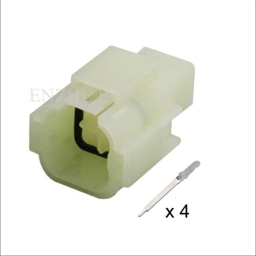 50SET car wire male cable connector terminal 4 pin connector Plugs sockets seal DJ7041-2.3-11