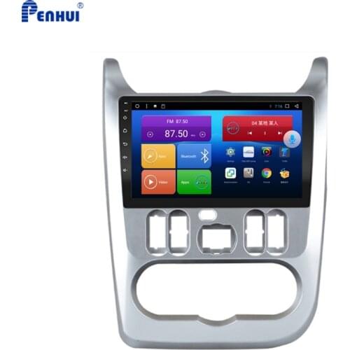 Car DVD For Renault Logan Duster (2009-2012) Car Radio Multimedia Video Player Navigation GPS Android 10.0 Double Din
