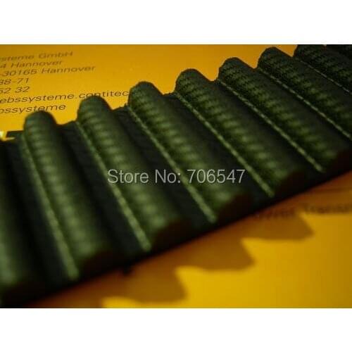 Free Shipping STS392-S8M-12 teeth 49 width 12mm length 392mm STS8M 392 8M 12 Arc teeth Industrial Rubber timing belt 10pcs/lot