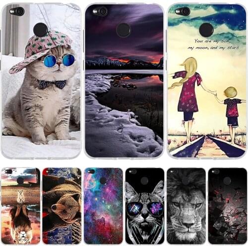 For Xiaomi Redmi 4X Case Soft TPU Silicone Coque For Xiaomi Redmi 4X 4 X Cover Love Patterned Capa For Redmi 4X Redmi4x Shell