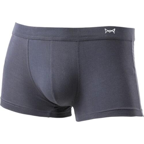 Mens Boxers Shorts Sexy Gay Underwear Cueca Modal Panties Man Solid Breathable Pouch Underpants Male Ropa Interior Hombre L-4XL