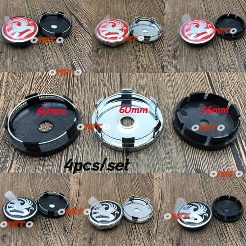 Good Quality 4x Car Styling 2.2" VAUXHALL logo Emblem Sticker Label 56mm 60mm ABS/chrome Wheel Center Cap Rim Covers Acessorie