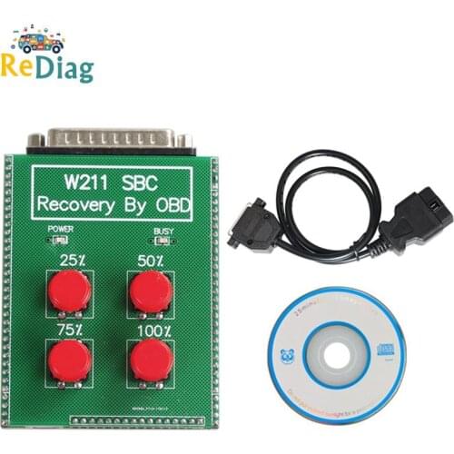 Promotion the best quality SBC replacement tool SBC maintenance tool W211/R230 ABS/SBC tool maintenance code c249f is Benz Obd