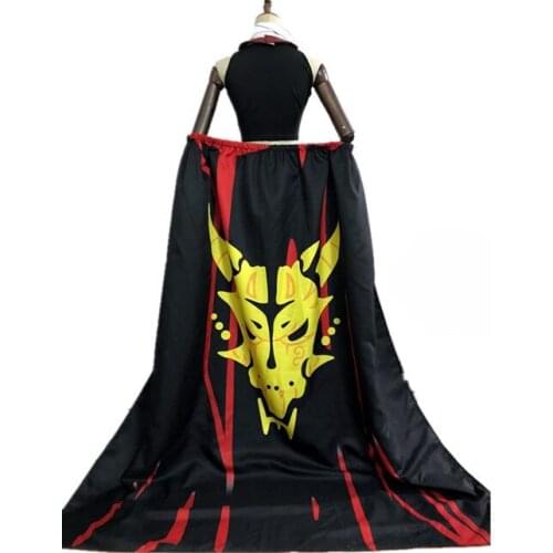 Anime Cosplay Costume Katsuki Bakugou Atavistic Ver.Cloak Mens Costumes A