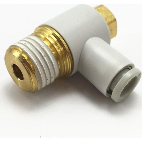 KQ2V16 KQ2V06 KQ2V08 KQ2V10 KQ2V12 KQ2V04-M5A 01AS 02AS 03AS 04AS Universal male elbow connector KQ2V series