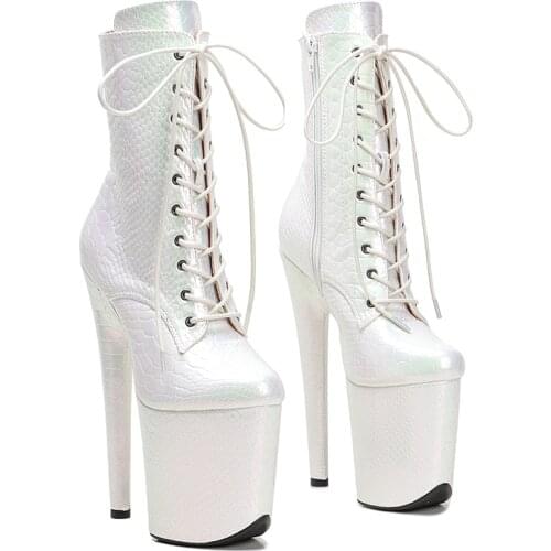 Leecabe PU 20CM/8inches Pole dancing platform Pole Dance boots