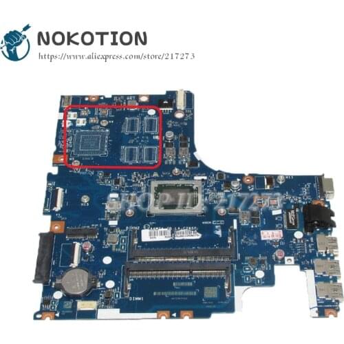 NOKOTION AAWZA ZB LA-C285P PC MAIN BOARD For Lenovo ideapad 500-15ACZ Laptop motherboard A10 CPU onboard DDR3