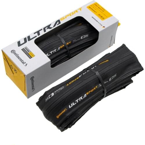 Nowy Projekt Continental Ultra Sport III 700x2 3/25 Czarny Składany PureGrip 3 Opona Do Rowerów Szosowych Składana Opona