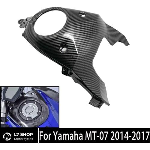 Suitable For Yamaha 2014-2017 FZ07 MT-07 ABS Material Fuel Tank Fairing Protective Cover Motorcycle Accessories
