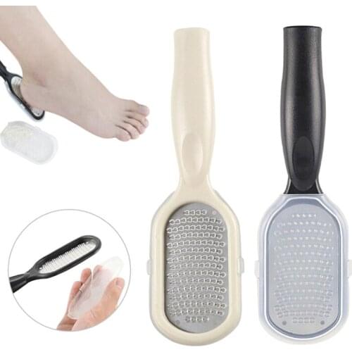 Practical Foot File Multifunctional Callus Remover Feet Care Pedicure Stainless Steel Scraper Dead Skin Remover 1PCS