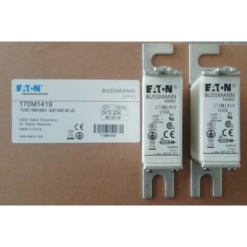 Fuses: 170M1419 160A 690V / 170M1420 200A / 170M1322 315A / 170M1372 315A 690V aR