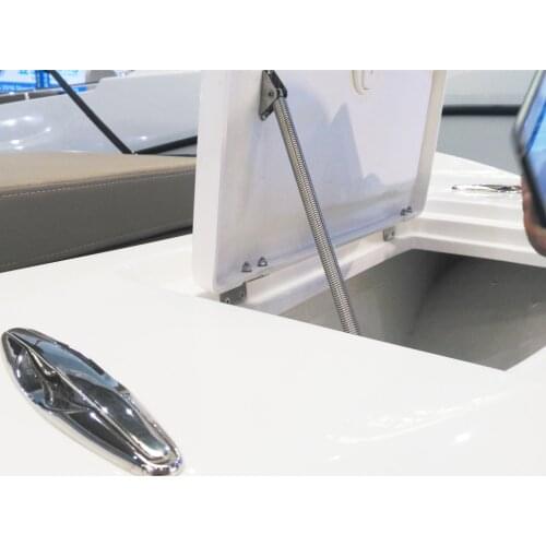 Heavy Duty Stainless Steel Hatch Support Spring Adjuster 210mm For Boat