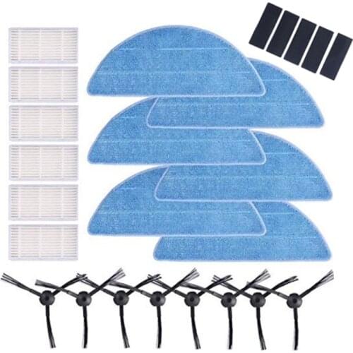 Robot Vacuum Cleaner Hepa Filter Mop Cloth Side Brush for GUTREND FUN 110 120 JOY 95 Robotic Vacuum Cleaner Spare Parts