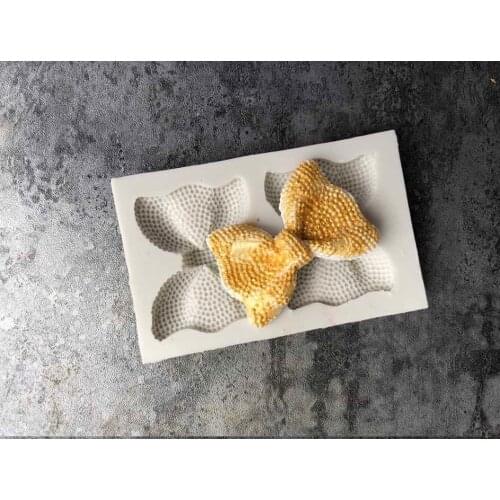 Aouke 2 Connected Silica Gel Mold Handmade Baking Tools Candy Cake Biscuit DIY Mold Simple and Environmentally Friendly Silica
