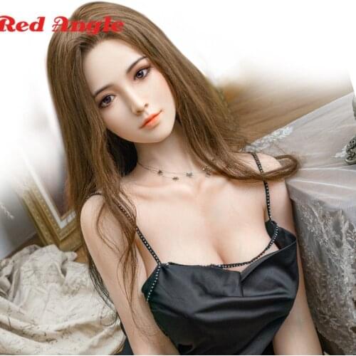 Red Angle Hair transplant Silicone sex Dolls Troso Metal Skeleton Japanese Anime Adult Dolls Full Body Love Doll for men sexdoll