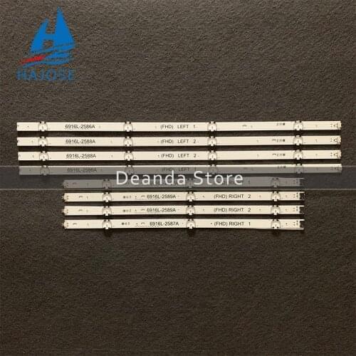 LED backlight strip for 49LH6000 49LH600T 49LH600V 49LH600Y 49LH6047 49LH604V 49LH630V 49LH6600 49LH6610 49LH6680 49LW340C