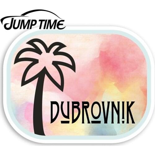 Jump Time for Pretty Dubrovnik Vinyl Stickers Croatia Sticker Laptop Luggage Truck Window Bumper Decal Waterproof Accessories
