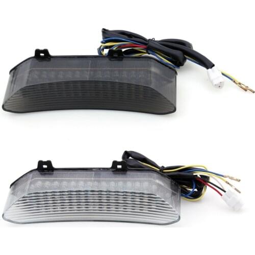 Artudatech Integrated LED TailLight Turn Signals for Yamaha YZF 1000 R1 2002 2003 Clear