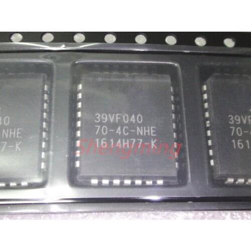10PCS SST39VF040 SST39VF040-70-4C-NHE PLCC32