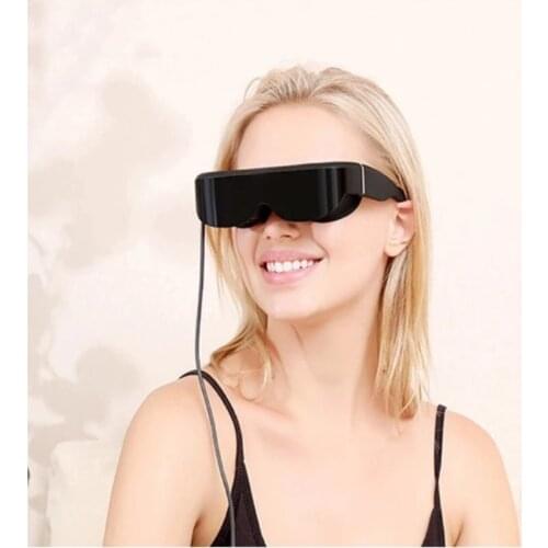 ENMESI E633 Head-mounted 3D VR Glasses Adapt to Multiple Devices Vision Portable Movie Watch Game Play Widescreen - Black