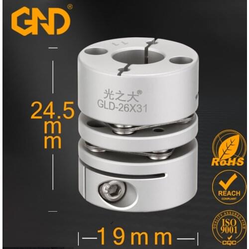 6.35mm to 8mm Aluminum Flexible Shaft Coupling flexible Coupler Motor Connector