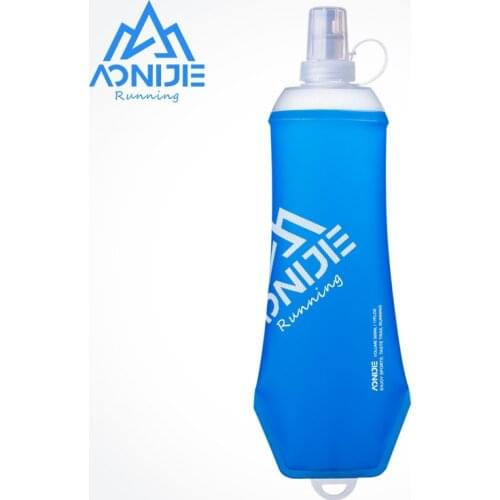 AONIJIE SD28 500ml Outdoor Sports Bevel Water Bottle Soft Flask Hydration Kettle BPA Free For Running Traveling Hiking Cycling