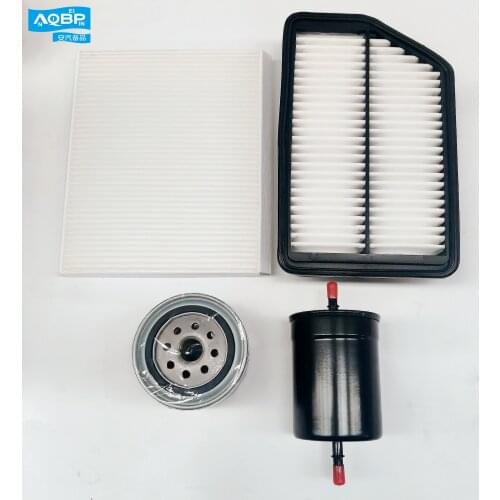 Car parts oe number 1010210GD052 for JAC S5 Four-piece filter set oil，fuel，air and AC filter