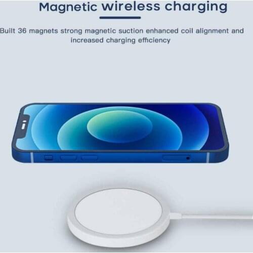 Wireless Magnetic Charger For IPhone 12 11 X XR XS Max 8 Fast Magnet 15W Qi Wirless Charging Pad For Samsung Xiaomi Huawei Phone