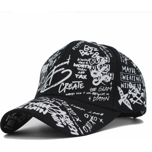 Unisex Spring Brand Mens Casual Graffiti Hip Hop Baseball Cap Summer Outdoor Fashion Womens Sun Hat